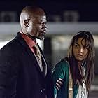 Camilla Belle and Djimon Hounsou in Push (2009)