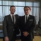 Cary-Hiroyuki Tagawa and Luke Kleintank in The Man in the High Castle (2015)