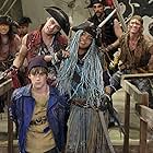 China Anne McClain, Addy Chan, Mitchell Hope, Dylan Playfair, Thomas Doherty, and Navid Charkhi in Descendants 2 (2017)