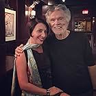 Angela DiMarco and Tom Skerritt on set of Stroller Gangs, Tom's original series starring Angela as Stella