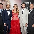 Michiel Huisman, Blake Lively, Gary Lucchesi, Tom Rosenberg, and Lee Toland Krieger at an event for The Age of Adaline (2015)