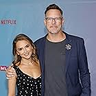 Rachael Leigh Cook and Matthew Lillard at an event for He's All That (2021)