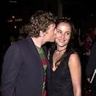 Simon Baker and Rebecca Rigg at an event for Red Planet (2000)