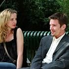 Ethan Hawke and Julie Delpy in Before Sunset (2004)