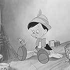 Cliff Edwards and Dickie Jones in Pinocchio (1940)