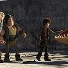 Jay Baruchel, America Ferrera, Kristen Wiig, Jonah Hill, Christopher Mintz-Plasse, and T.J. Miller in How to Train Your Dragon (2010)