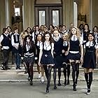 Kathryn Drysdale, Tamsin Egerton, Juno Temple, Talulah Riley, Antonia Bernath, Lily Cole, Amara Karan, Paloma Faith, and Victoria Harrild in St. Trinian's (2007)