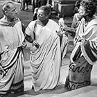 Louis Calhern, Morgan Farley, and John Hoyt in Julius Caesar (1953)