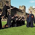 Alfred Enoch, Rupert Grint, Matthew Lewis, Devon Murray, Daniel Radcliffe, Zoë Wanamaker, and Emma Watson in Harry Potter and the Sorcerer's Stone (2001)