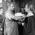 Charlton Heston, Julian Glover, Eric Porter, and Fernando Rey in Antony and Cleopatra (1972)