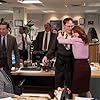 Clark Duke, Kate Flannery, Phyllis Smith, Rainn Wilson, Ed Helms, Oscar Nuñez, Angela Kinsey, Brian Baumgartner, and Ellie Kemper in The Office (2005)