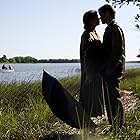 Julianne Nicholson and Takashi Yamaguchi in Sophie and the Rising Sun (2016)