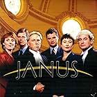 Chris Haywood, Jeremy Kewley, Tracy Mann, Louise Siversen, and Simon Westaway in Janus (1994)