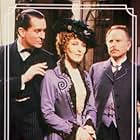 Jeremy Brett, Edward Hardwicke, and Patricia Hodge in The Return of Sherlock Holmes (1986)