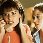 Neve Campbell and Rose McGowan in Scream (1996)