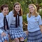 Heather Matarazzo, Anne Hathaway, and Mandy Moore in The Princess Diaries (2001)