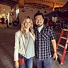 Justin Lin and Lauren Compton