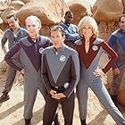 Sigourney Weaver, Alan Rickman, Tim Allen, Tony Shalhoub, Sam Rockwell, and Daryl Mitchell in Galaxy Quest (1999)