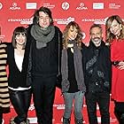 Allison Janney, Josh Pais, Lynn Shelton, Rosemarie DeWitt, Benjamin Kasulke, and Alycia Delmore at an event for Touchy Feely (2013)