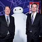 Chris Williams and Don Hall at an event for Big Hero 6 (2014)