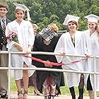 Logan Lerman, Emma Watson, Mae Whitman, Ezra Miller, and Erin Wilhelmi in The Perks of Being a Wallflower (2012)