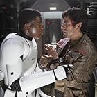 Oscar Isaac and John Boyega in Star Wars: Episode VII - The Force Awakens (2015)