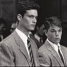 Matt Damon and Randall Batinkoff in School Ties (1992)