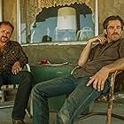 Ben Foster and Chris Pine in Hell or High Water (2016)