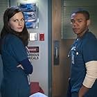 Robert Bailey Jr. and Jill Flint in The Night Shift (2014)