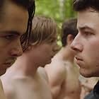 Nick Jonas, Danny Flaherty, and Ben Schnetzer in Goat (2016)