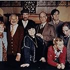 John Bluthal, Emma Chambers, James Fleet, Dawn French, Roger Lloyd Pack, Trevor Peacock, Liz Smith, and Gary Waldhorn in The Vicar of Dibley (1994)