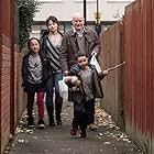 Dave Johns, Hayley Squires, Briana Shann, and Dylan McKiernan in I, Daniel Blake (2016)