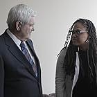 Newt Gingrich and Ava DuVernay in 13th (2016)