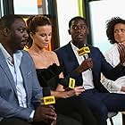 Kate Beckinsale, Adewale Akinnuoye-Agbaje, Gugu Mbatha-Raw, and Damson Idris at an event for Farming (2018)