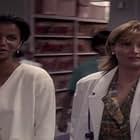 Gloria Reuben and Isabella Hofmann in ER (1994)