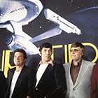 Leonard Nimoy, William Shatner, DeForest Kelley, Gene Roddenberry, and Robert Wise at an event for Star Trek: The Motion Picture (1979)