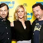 Danny McBride, Jody Hill, and Georgia King at an event for Vice Principals (2016)