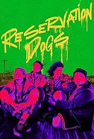 D'Pharaoh Woon-A-Tai, Paulina Alexis, Lane Factor, and Devery Jacobs in Reservation Dogs (2021)