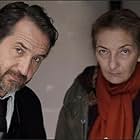 Edouard Baer and Corinne Masiero in Veuves mais pas trop (2020)