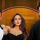 Karan Johar, Vicky Kaushal, and Kiara Advani in Vicky Kaushal and Kiara Advani (2023)