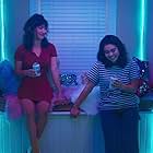 Rowan Blanchard and Auli'i Cravalho in Crush (2022)