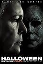 Jamie Lee Curtis and Nick Castle in Halloween (2018)