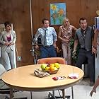 Elijah Wood, Alison Pill, Rainn Wilson, Leigh Whannell, Jack McBrayer, and Nasim Pedrad in Cooties (2014)