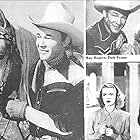 Roy Rogers, Dale Evans, and Dennis Hoey in Roll on Texas Moon (1946)