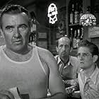 John Drew Barrymore, Howland Chamberlain, and Preston Foster in The Big Night (1951)