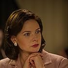 Rebecca Ferguson as Russian spy, Katya, in Despite the Falling Snow