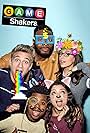 Kel Mitchell, Madisyn Shipman, Benjamin Flores Jr., Thomas Kuc, and Cree in Game Shakers (2015)