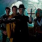 Paul McGann, James Corden, Mathew Horne, and MyAnna Buring in Vampire Killers (2009)