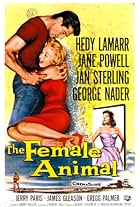 Hedy Lamarr, Jane Powell, and George Nader in The Female Animal (1958)