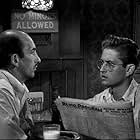 John Drew Barrymore and Howland Chamberlain in The Big Night (1951)